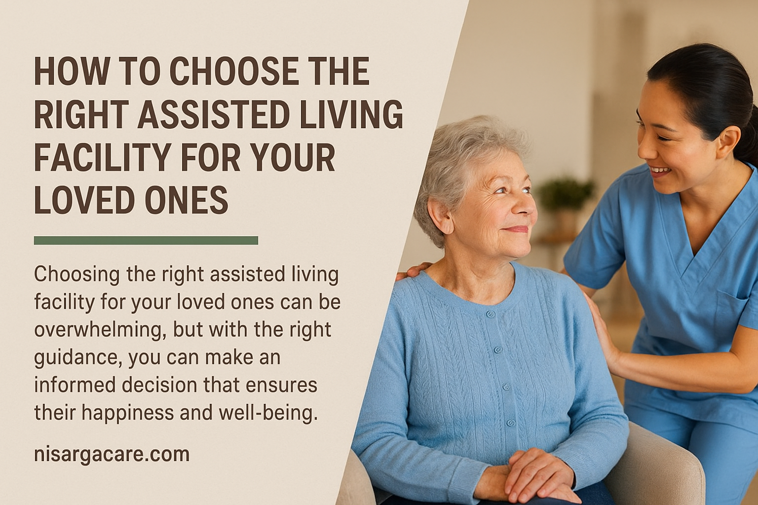 Elder care home in Bangalore – Nisarga Care assisted living facility