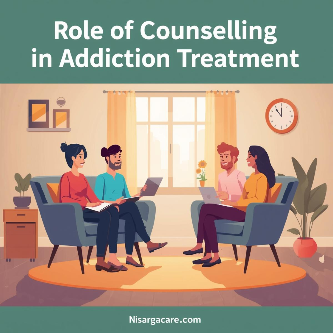 role of counseling in addiction treatment