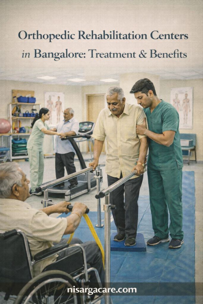 Orthopedic rehabilitation centers in Bangalore